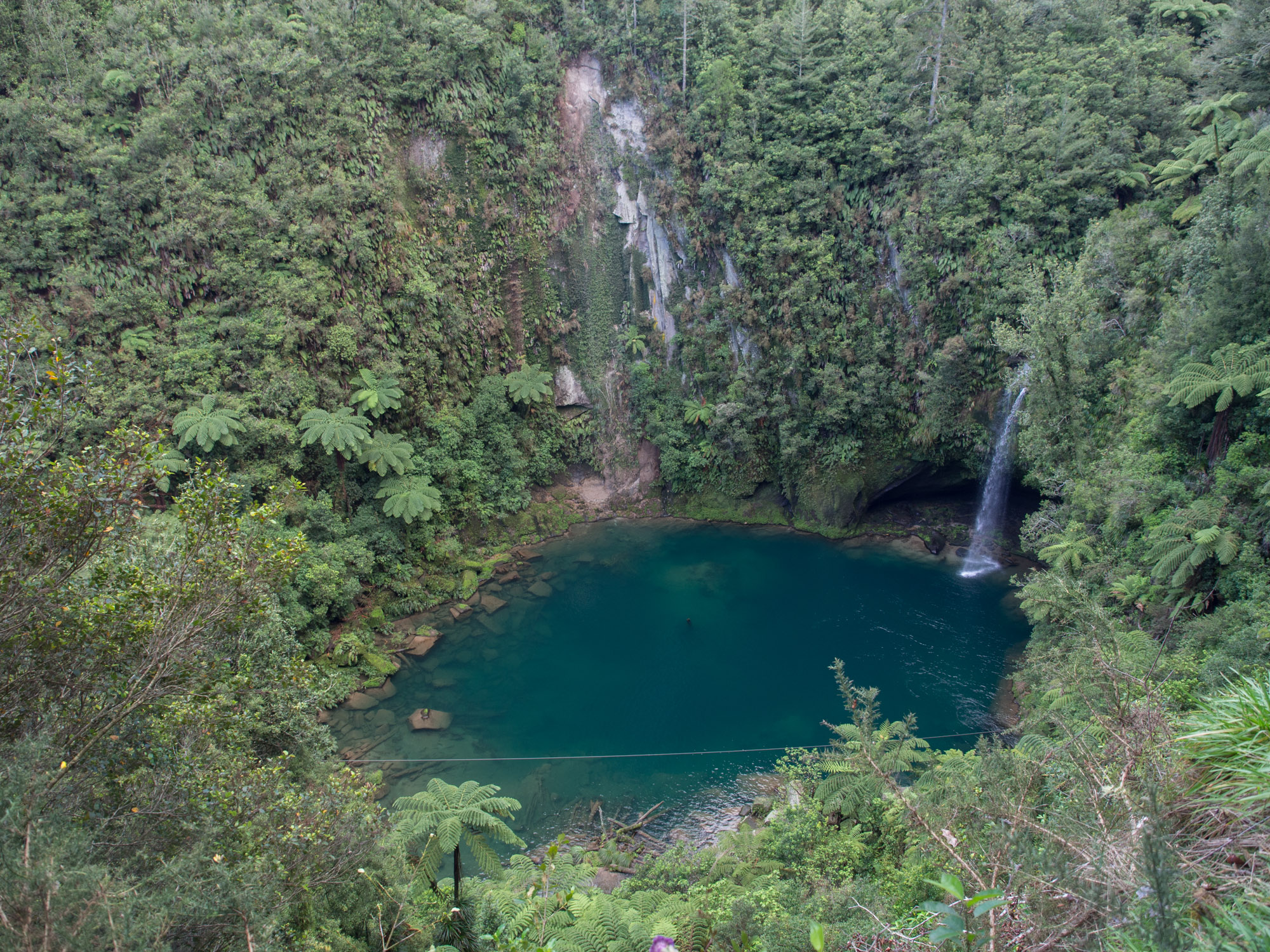 Omanawa Falls : cómo llegar ?